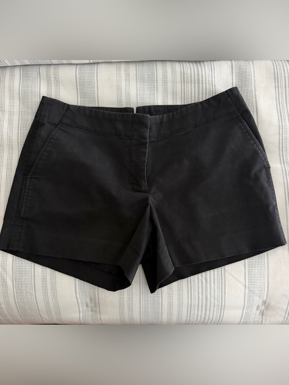 J. Crew Black High-Rise Tailored Women's Shorts